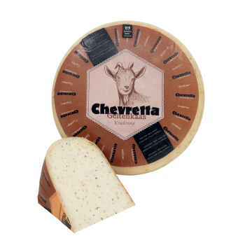 Hele geitenkaas met kruiden