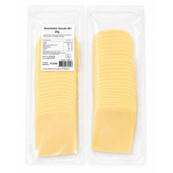 Gesneden jong belegen kaas - 1 KG