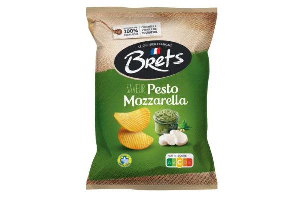Brets Chips – Pesto Mozzarella