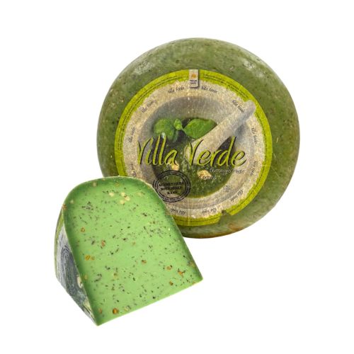 Pesto kaas met pijnboompitten