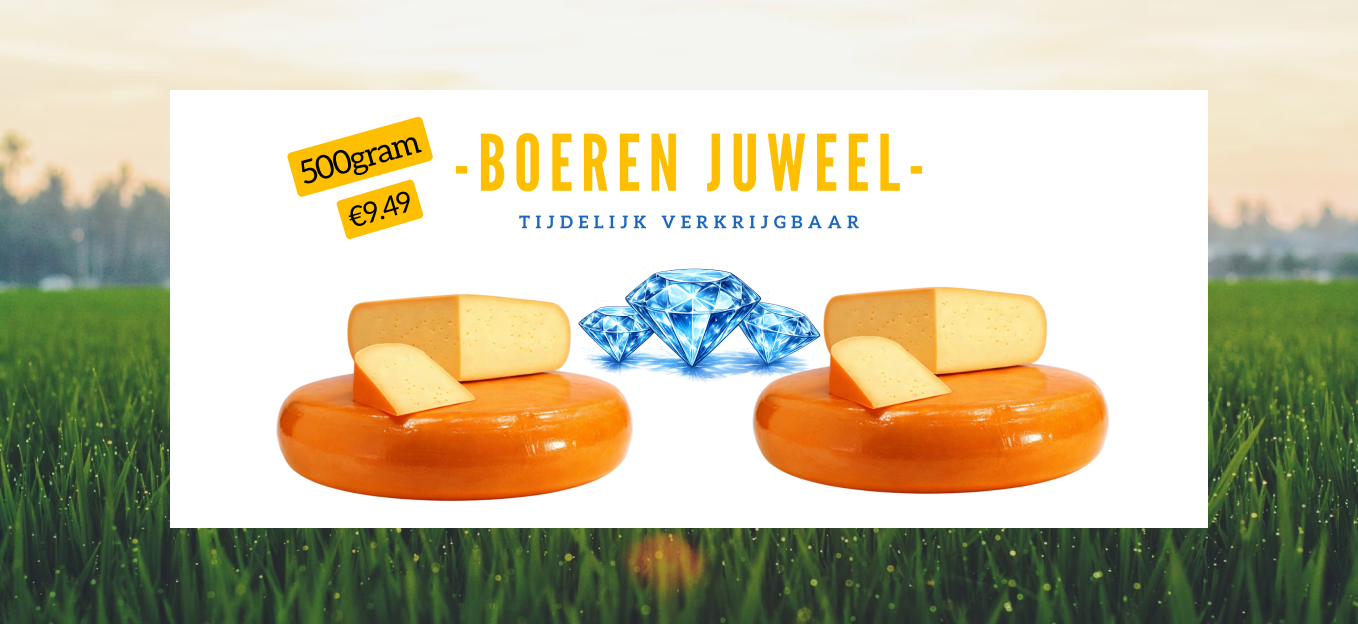 De Boeren Juweel is terug van weggeweest! De Boeren Juweel is terug van weggeweest!